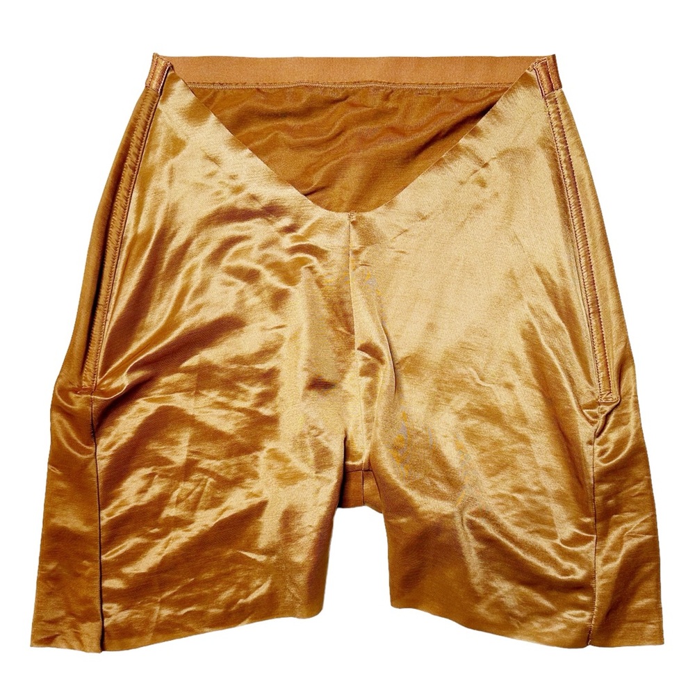 NEW Skims Sheer Sculpt Low Back Shorts in Ochre Women’s XL